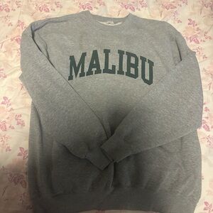 Brandy Melville Gray Malibu Sweatshirt